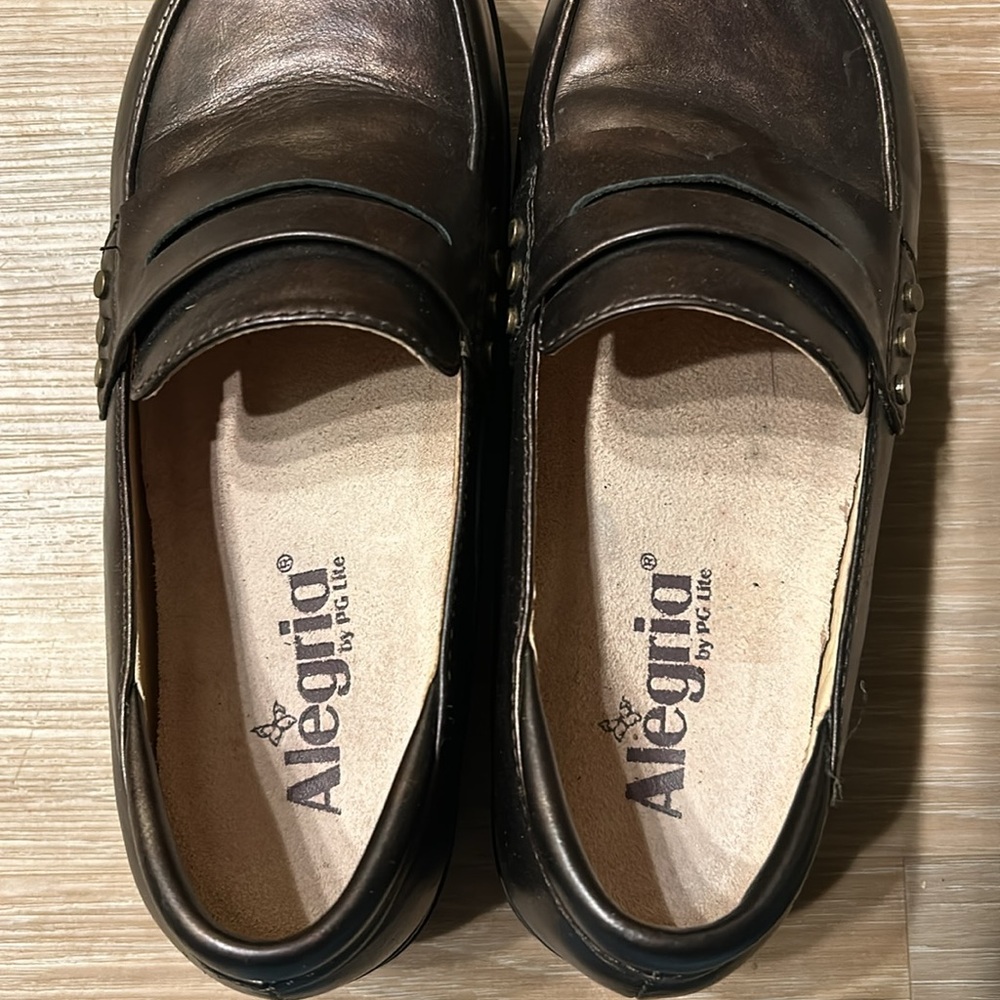 Alegria Taylor Brush Off Brown in Preloved Condition Sz 35 European or 5 USA!! - Picture 4 of 5